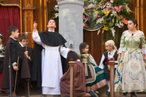 Representación de un Milacre de Sant Vicent